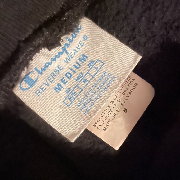 Champion Black Reverse Weave Fleece Jogger Sweatpants - Picture 8 of 12